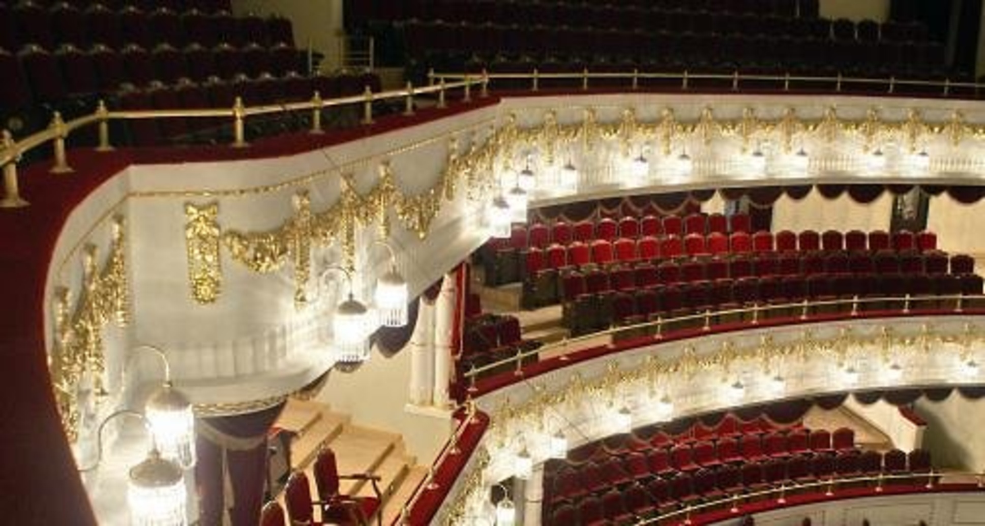 Большой театр оперы и балета Минск внутри