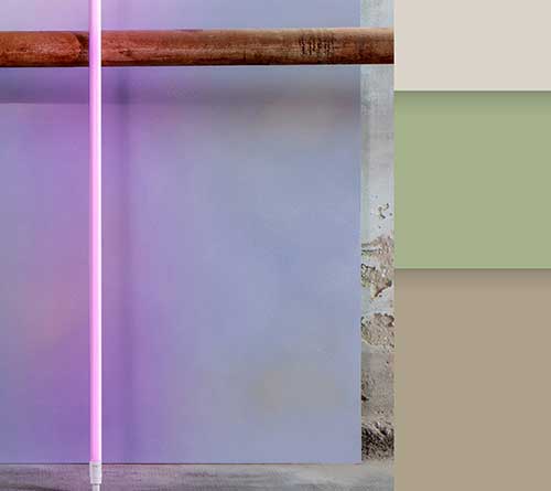 Комбинация цветов и поверхностей